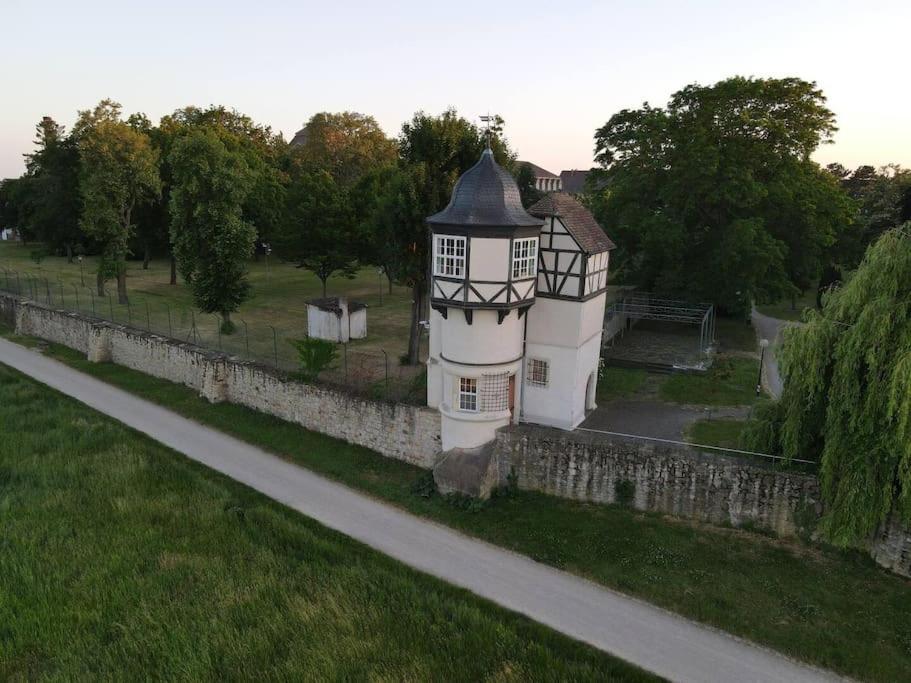 Ferienwohnung Boerdeblick Barby Bagian luar foto